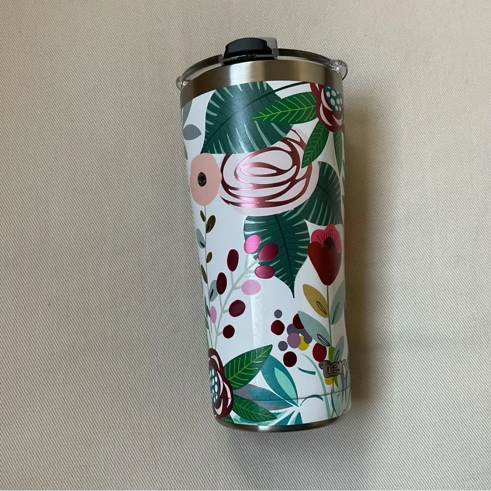 Tervis 20 oz Multicolored BPA Free Budding Bliss Double Wall Stainless Tumbler - Picture 3 of 7
